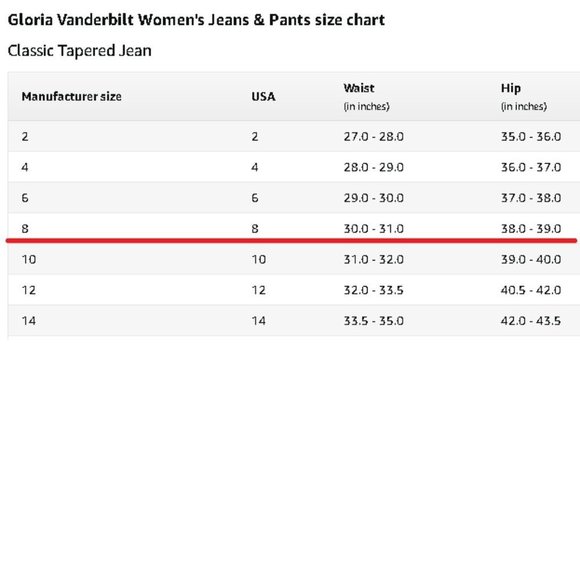 Gloria Vanderbilt Charlene Perfect Fit Pant - Picture 3 of 4